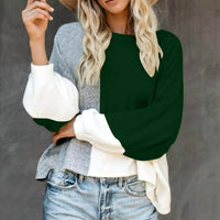 Lily Clothing - Color Block Knit Sweater
