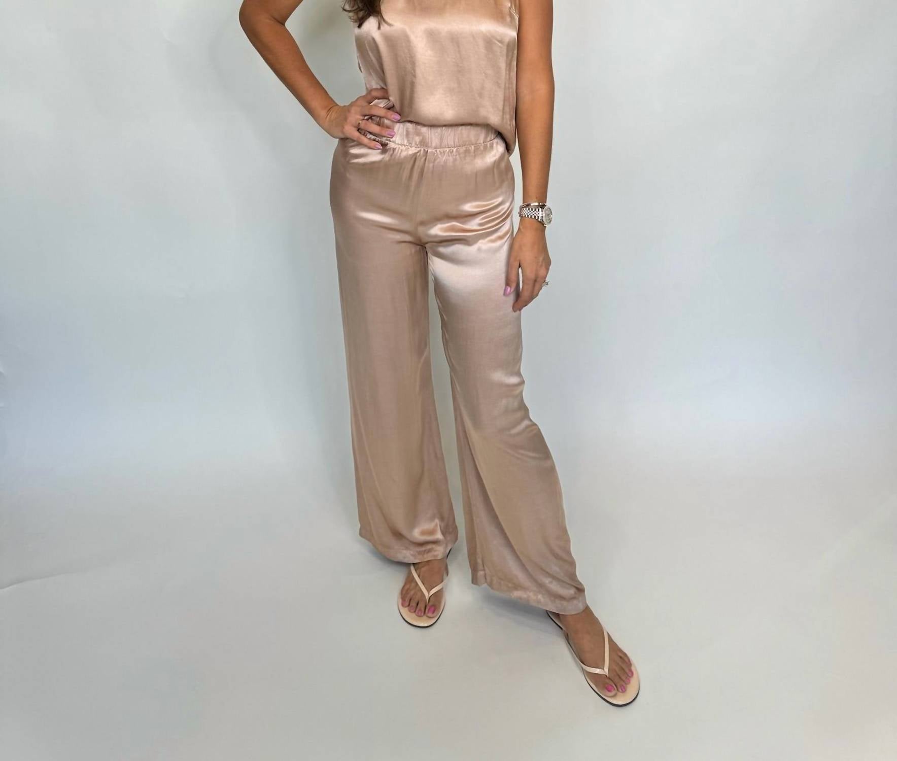 Lamade - Cali Chill Silky Wide Leg Long Pant