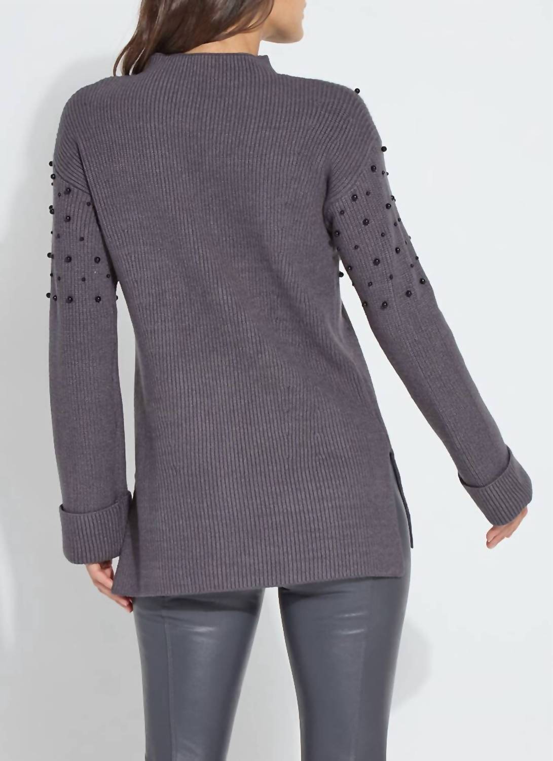 Lysse - Winona Embellished Pearl Pullover Sweater