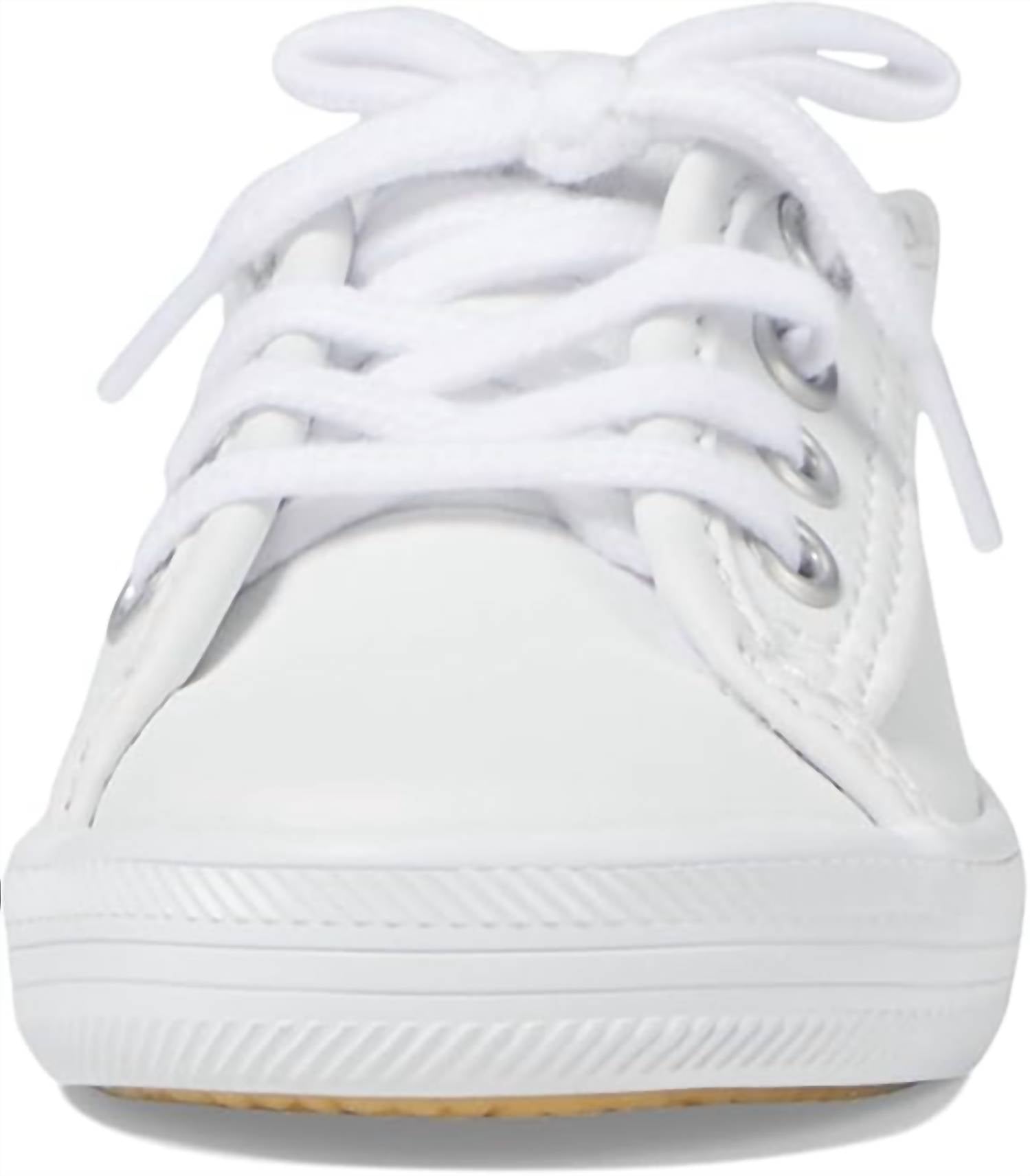 Keds Kid's Kickstart Sneakers in white - kids' sneaker - view 4