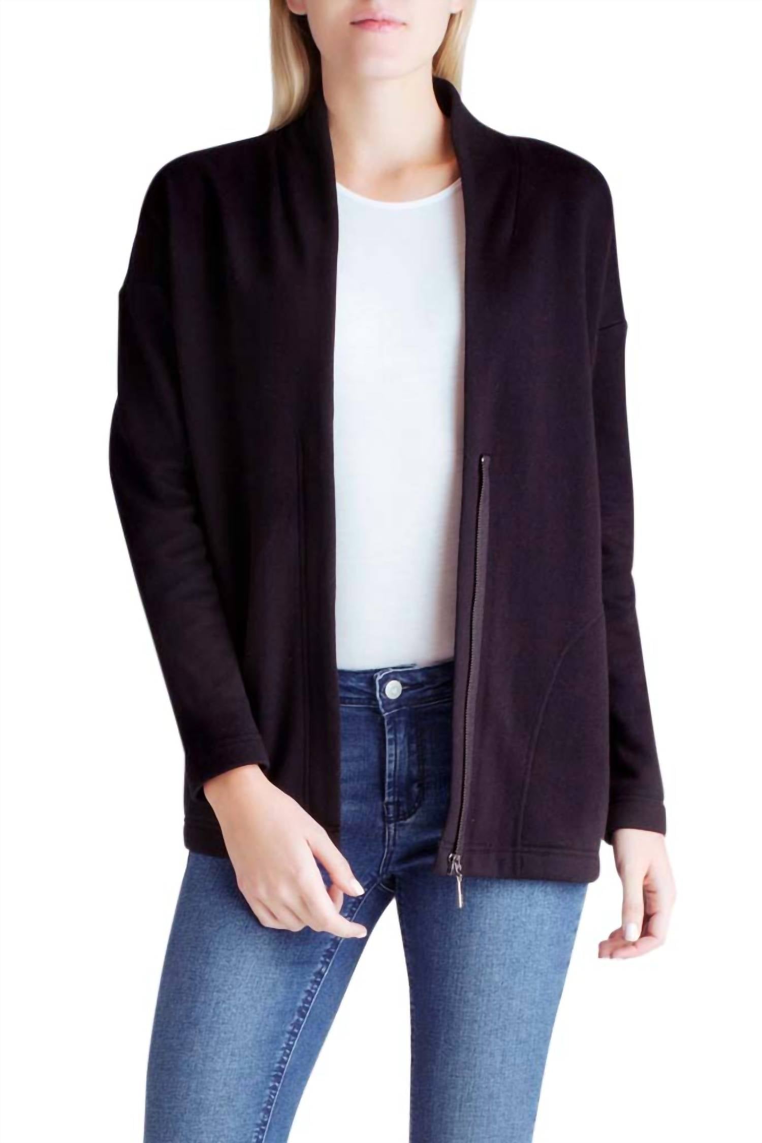 Kensie - Zipper Front Fleece Jacket