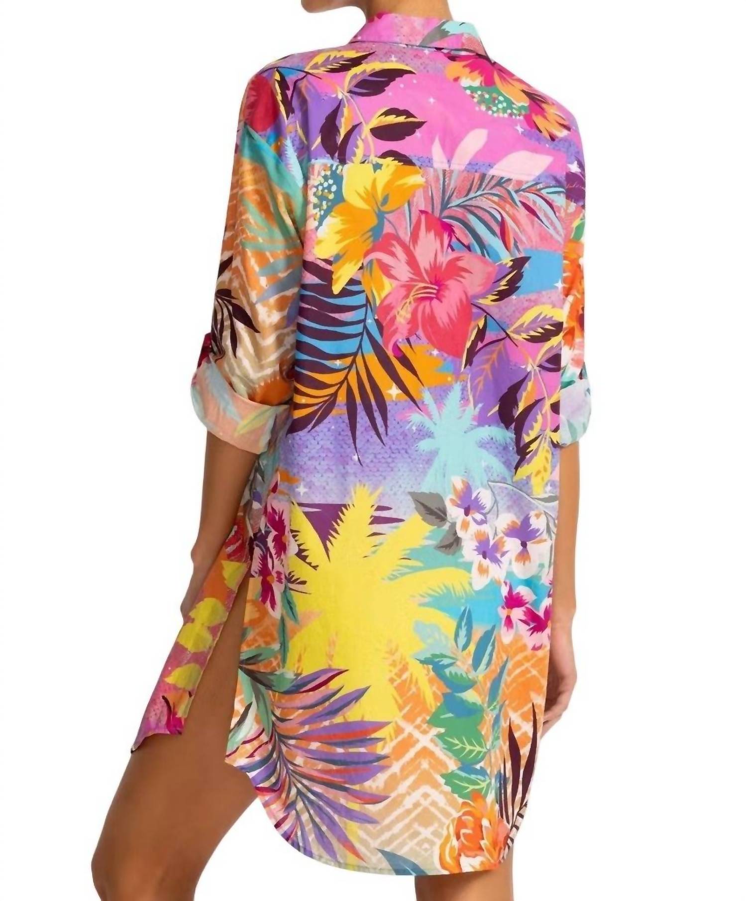 Johnny Was - Button Down Shirt Dress