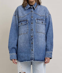 Hidden - Western Denim Jacket