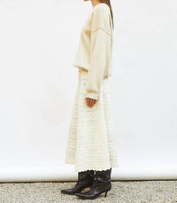 Molli - Diva Pointelle Knit Skirt