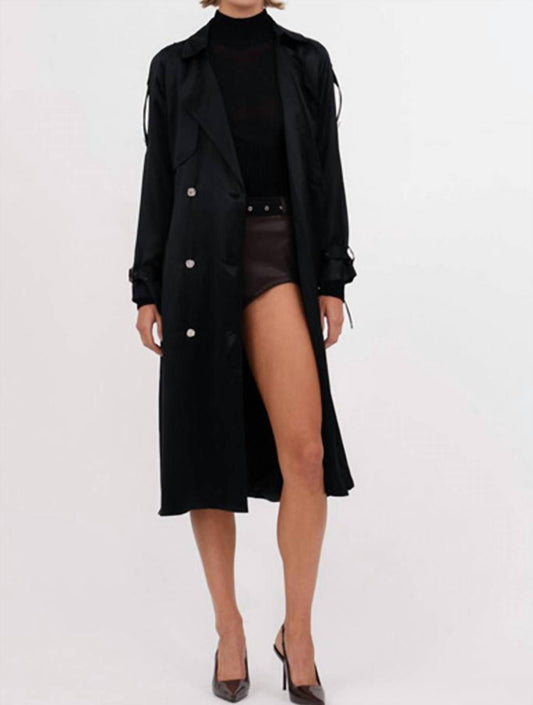 Nonchalant Label - Violet Trench Coat
