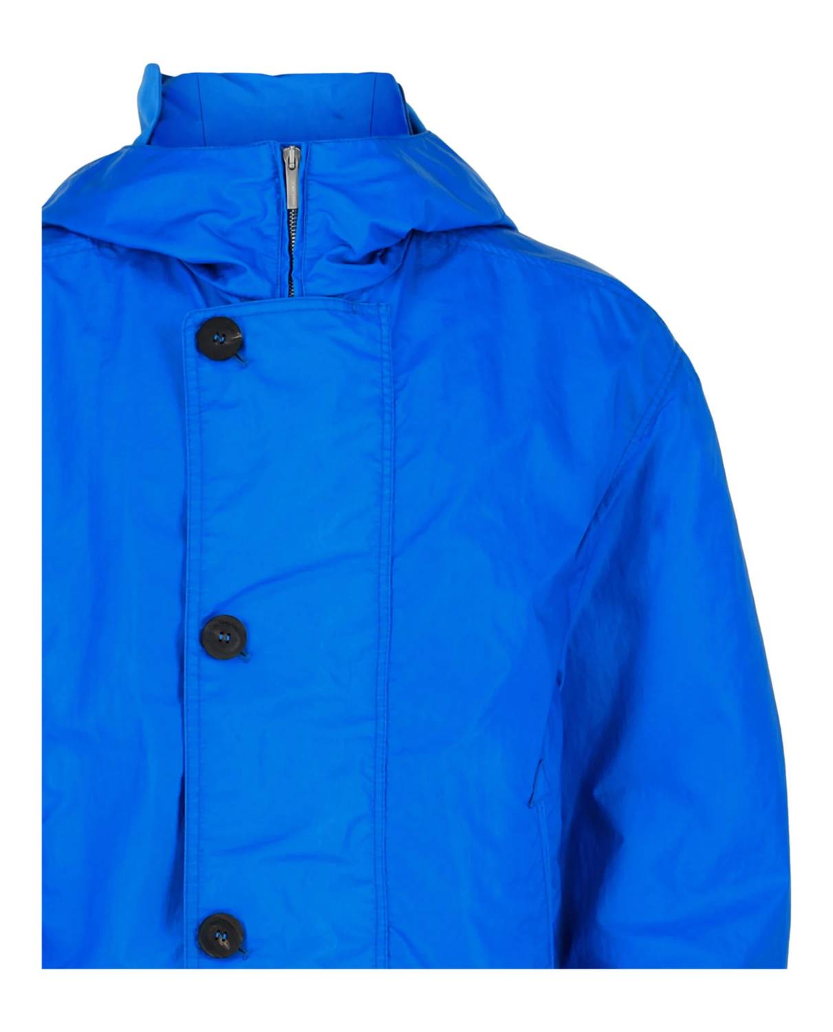 Salvatore Ferragamo - Men's Coated Hooded Jacket