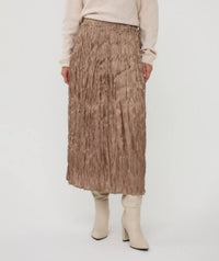 Esqualo - Crinkle Maxi Skirt