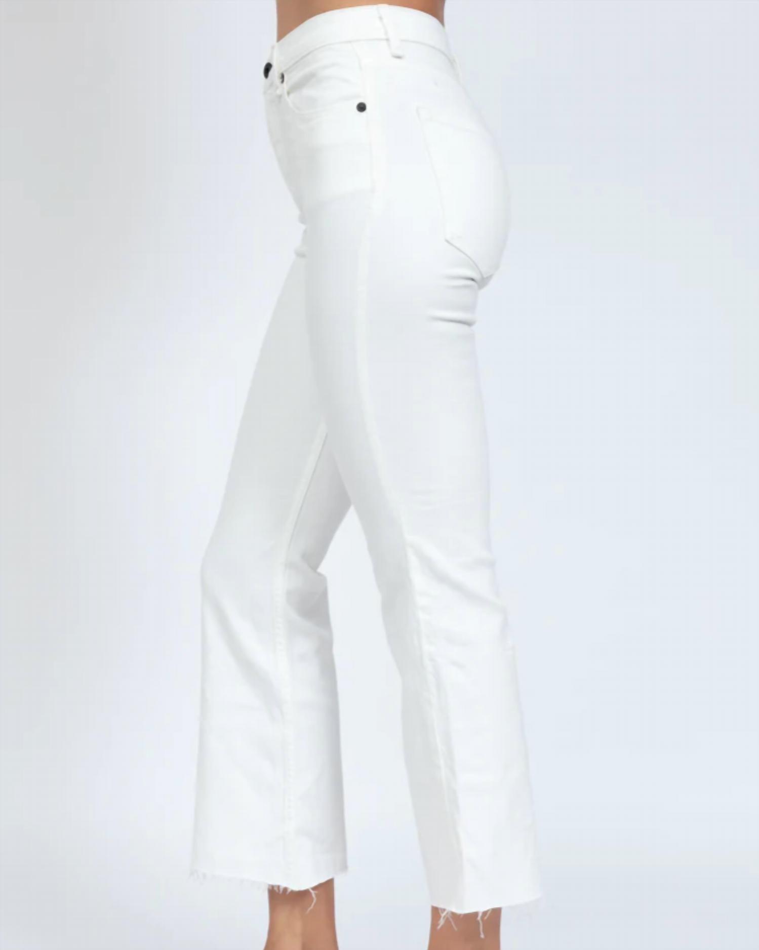 Askk Ny - Geek Crop Flared Leg Pants