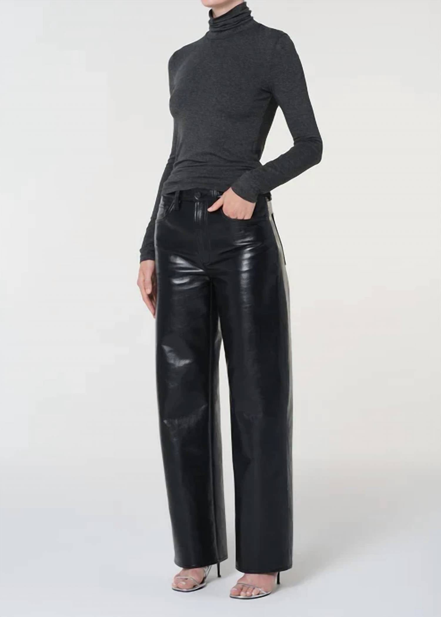 Agolde - Women's Pascale Turtleneck Sweater
