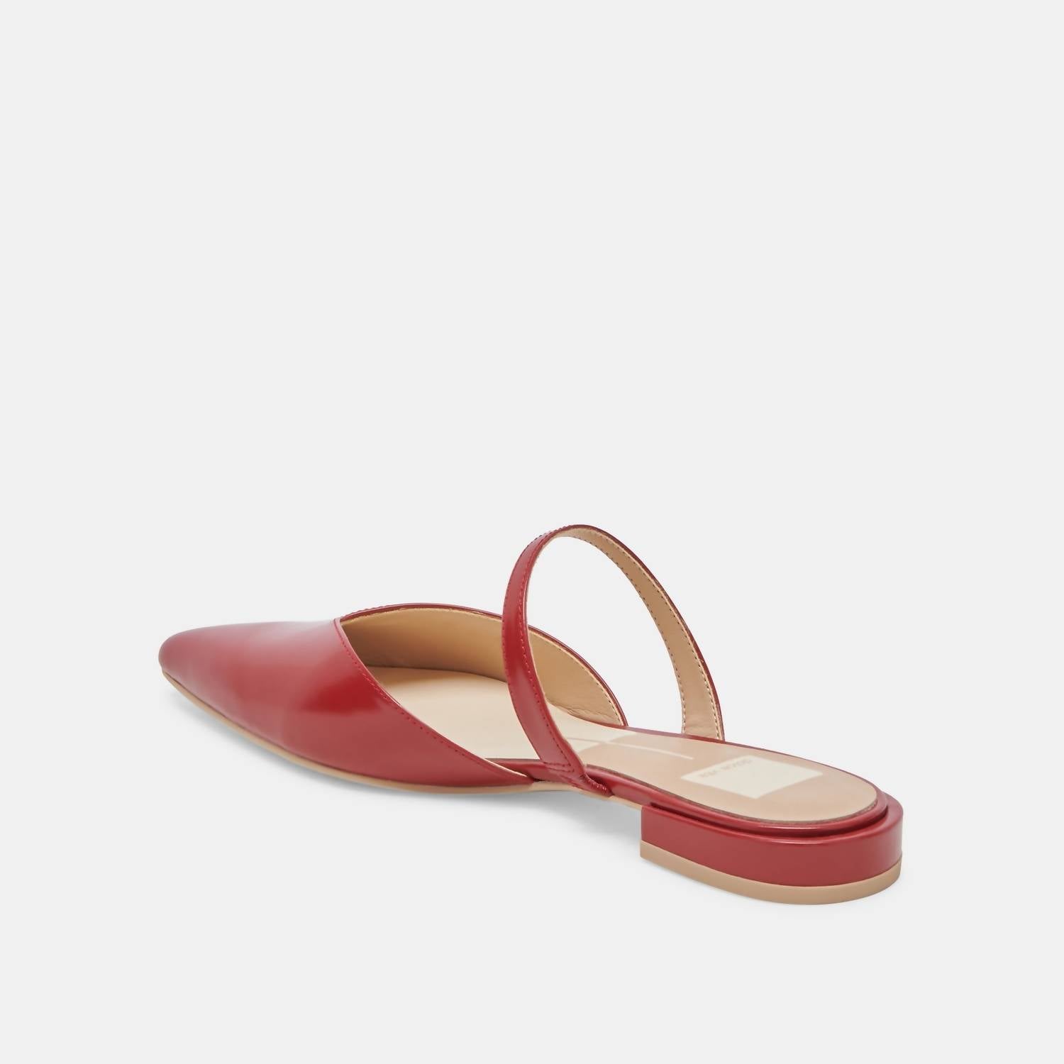 Dolce Vita - Women's Kanika Pointed Toe Strap Slip On Flats Sandal Shoe