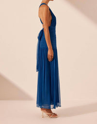 Shona Joy - Maya Plunged Tie Back Dress