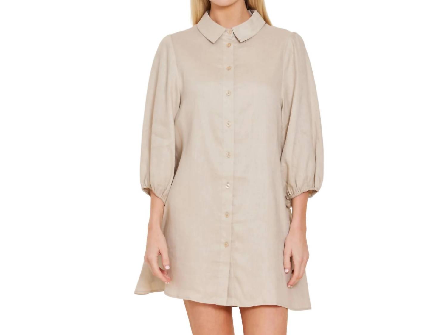 Dolce Cabo - Exaggerated Balloon Sleeve Dress