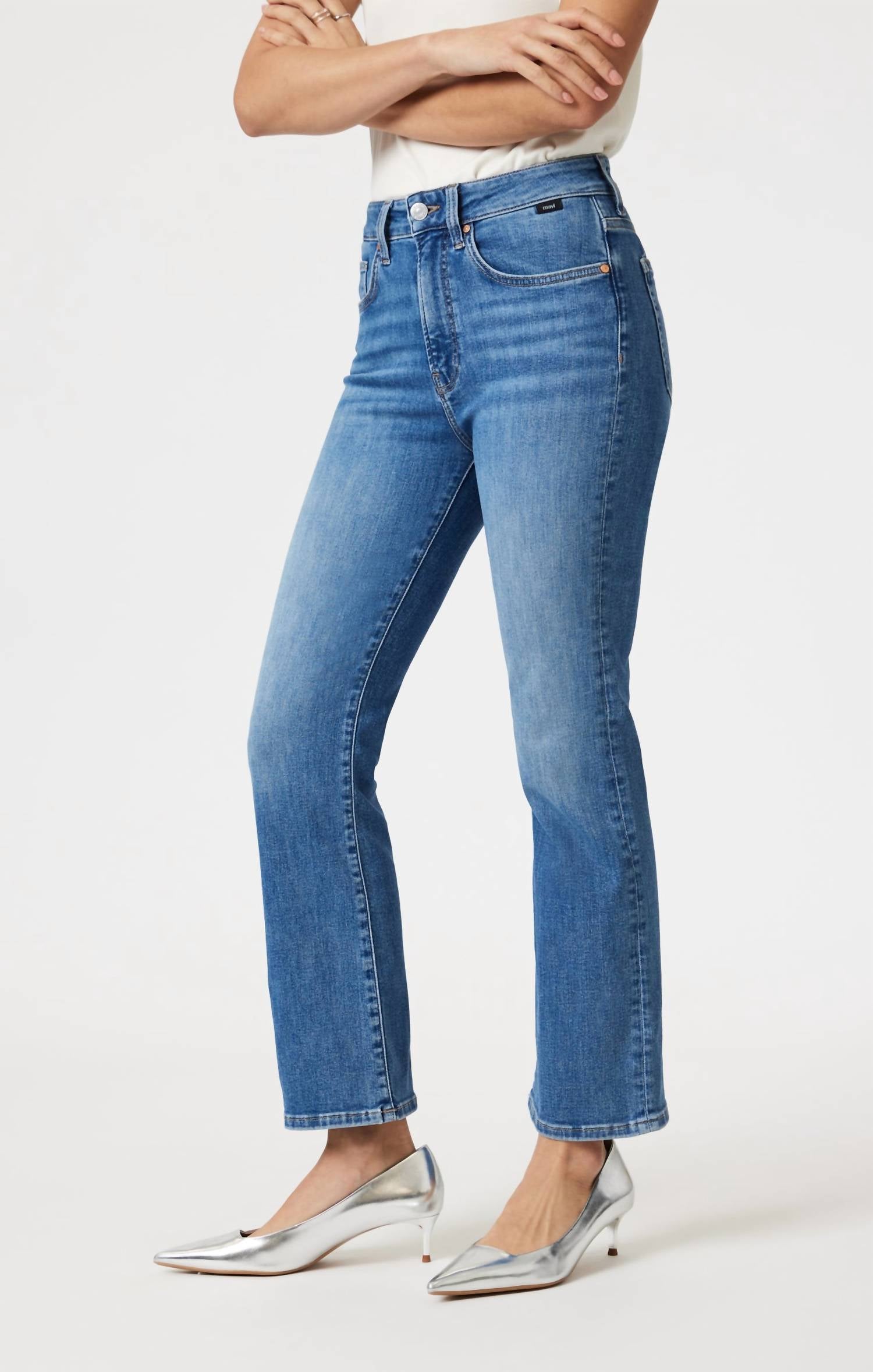 Mavi - Anika Cropped Flare Jeans