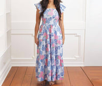 8 Oak Lane - Smocked Ginger Jar Dress