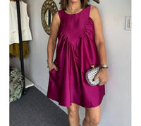 Fate Women's Mod Mini Dress in magenta - women's dress