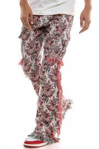 Kdnk - Floral Tapestry Cargo Pants
