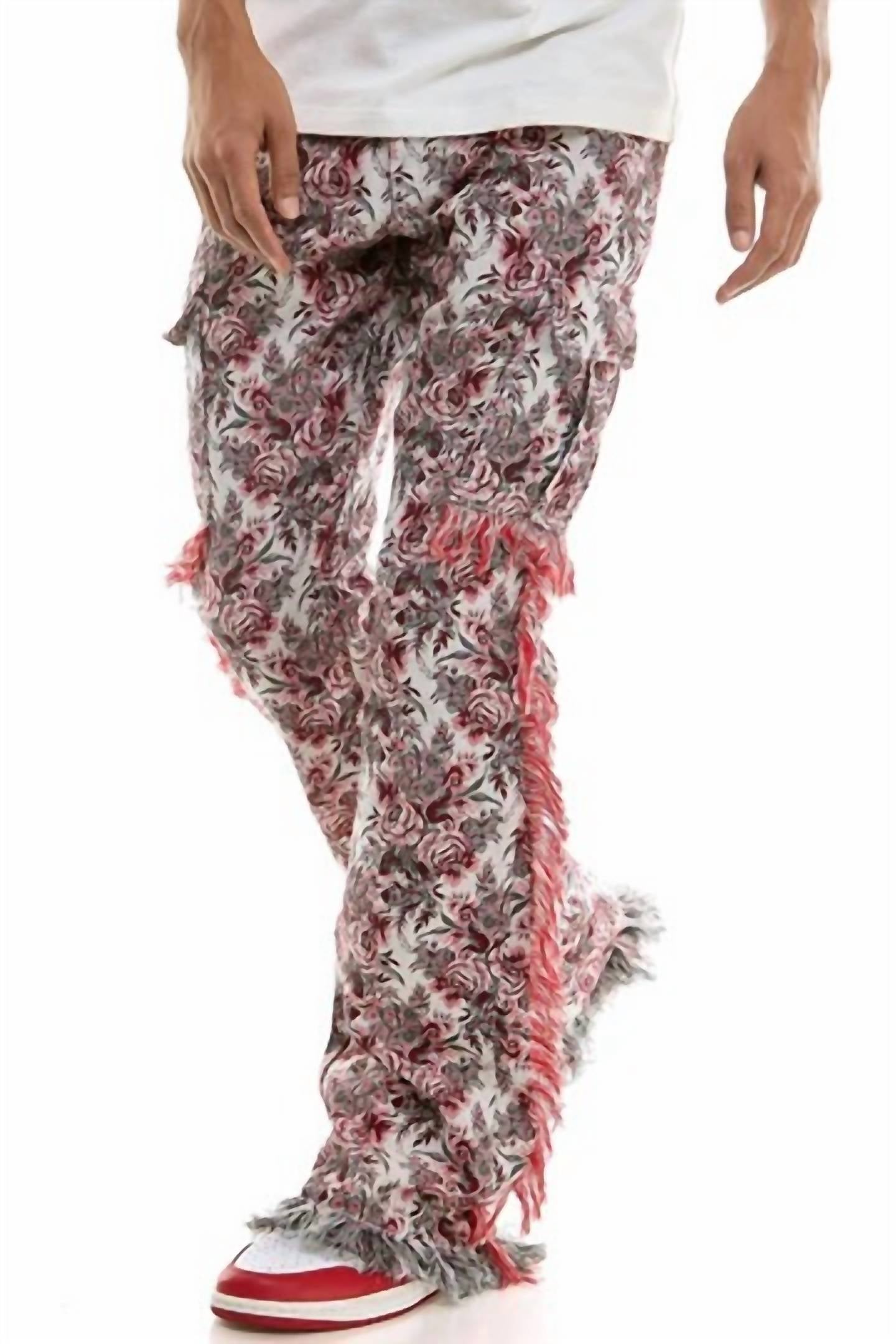 Kdnk - Floral Tapestry Cargo Pants
