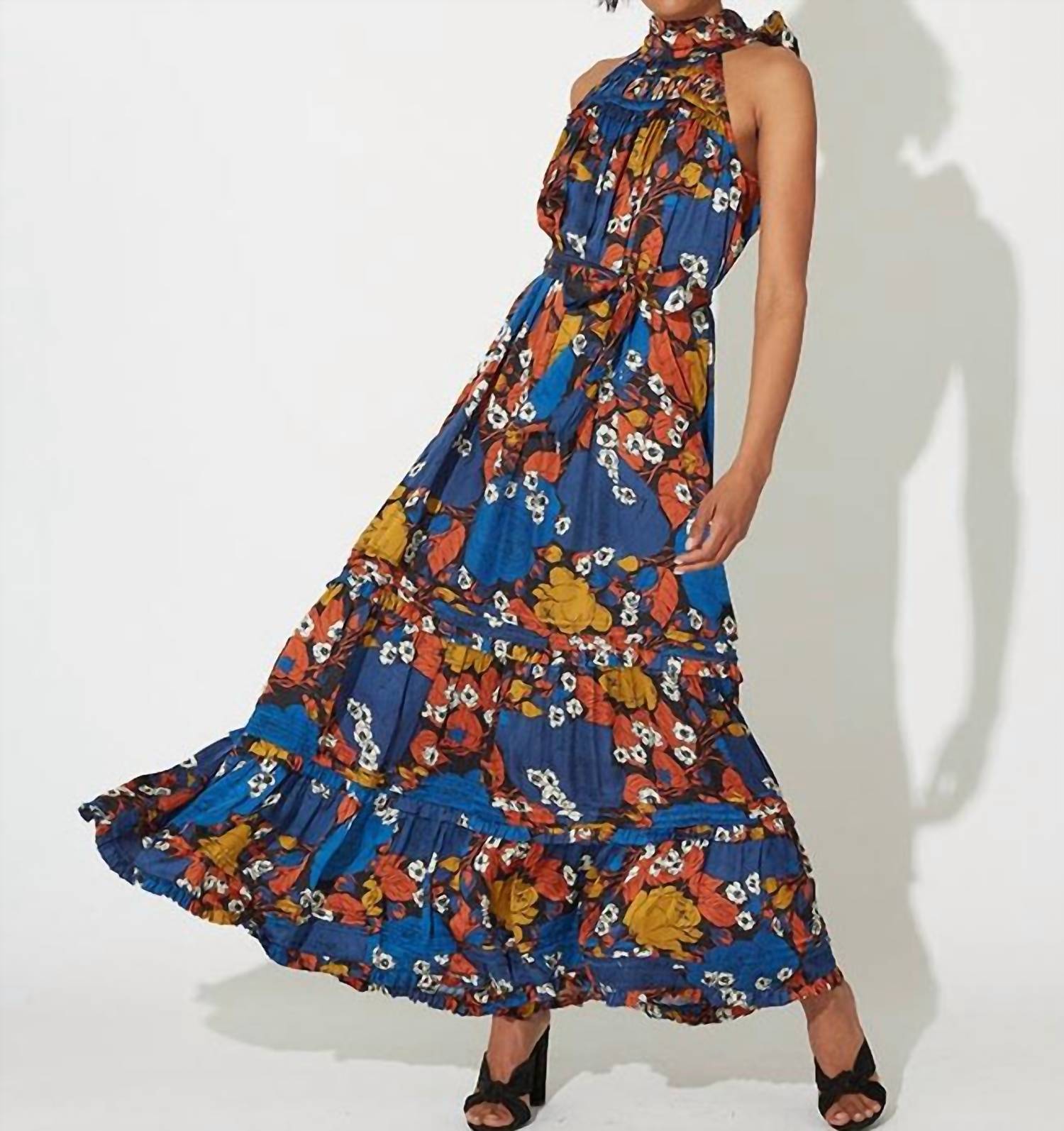 Cleobella Camille Maxi Dress in sakura - women's dress