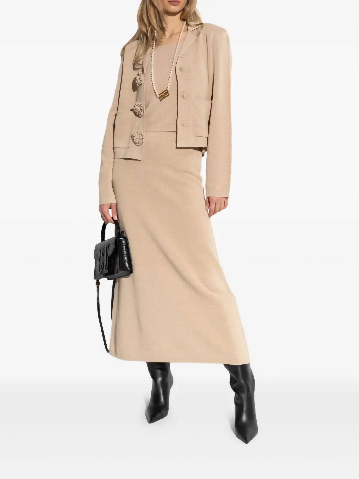 By Malene Birger - Floral-appliqué Cardigan