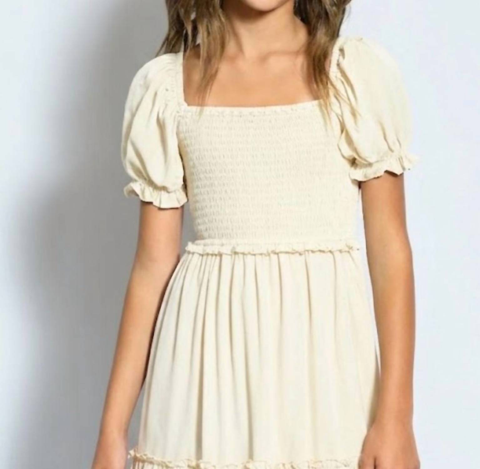 Katie J Nyc - Girl's Molly Short Sleeve Dress