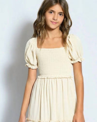 Katie J Nyc - Girl's Molly Short Sleeve Dress