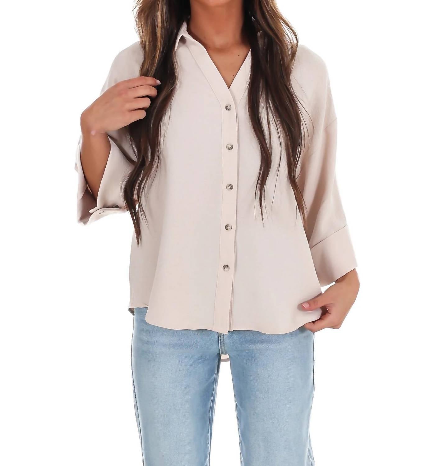 Jodifl - Story Of My Life Button Down Top