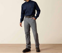 Ariat - Flame Resistant Solid Button Work Shirt - Tall