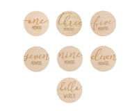 Pearhead - Wooden Monthly Milestone Cards