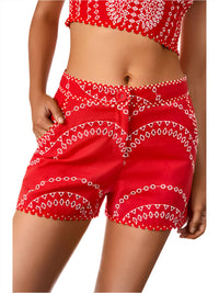 Charo Ruiz - Drea Broderie Anglaise Cotton Shorts