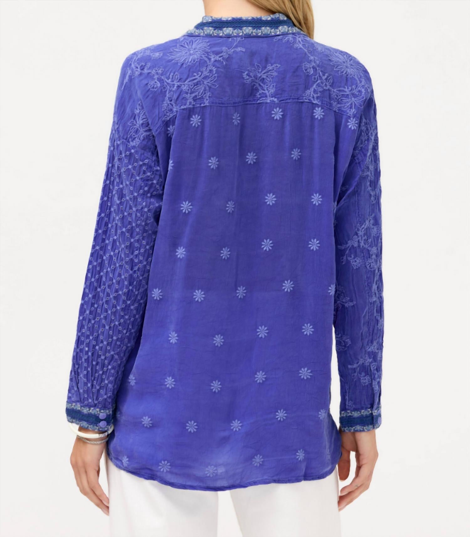 Johnny Was - Slim Audrey Button Down Tunic