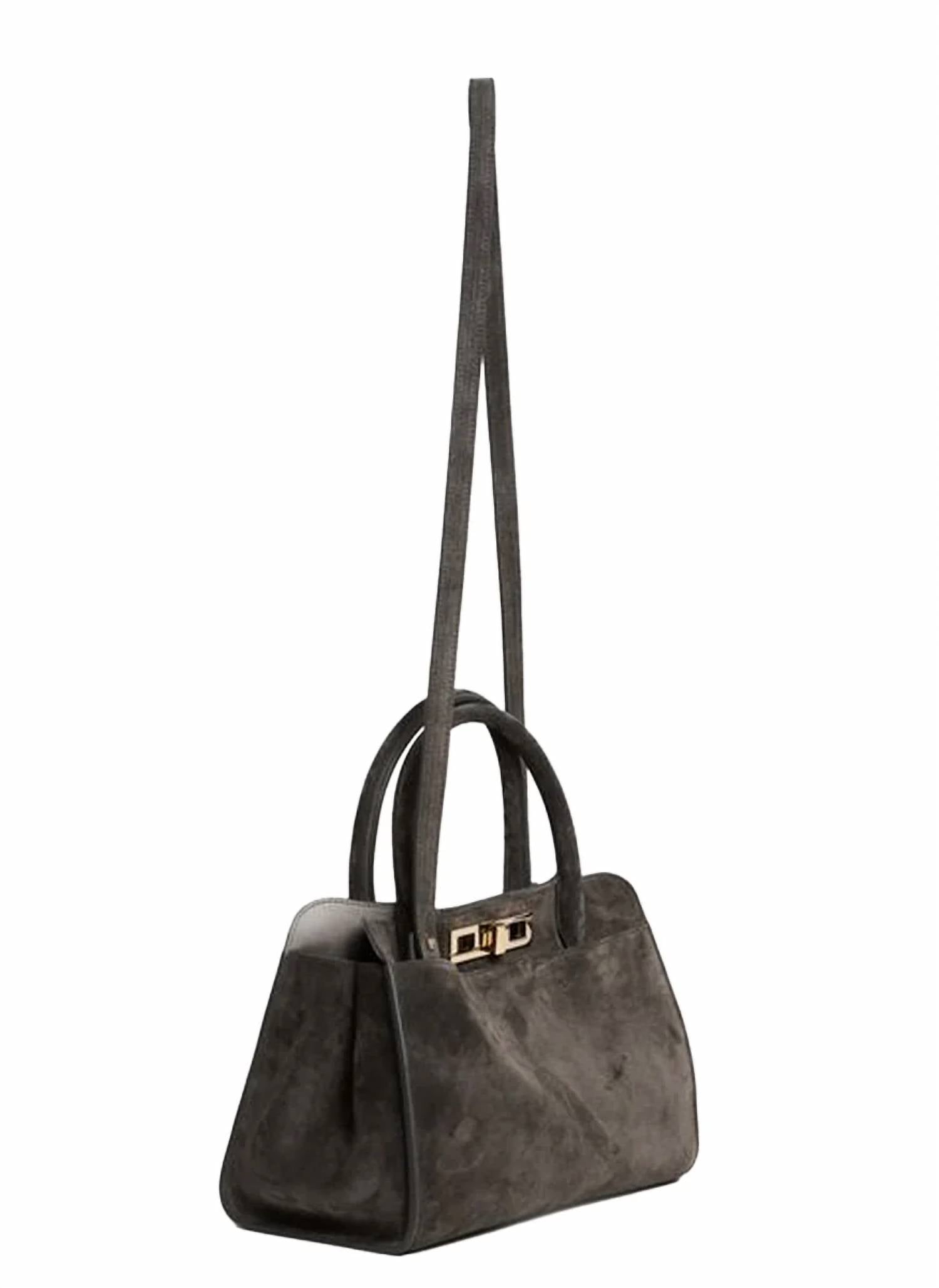 Fabiana Filippi - Women's Suede Medium Handbag