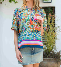 Thml - Floral Puff Sleeve Print Top