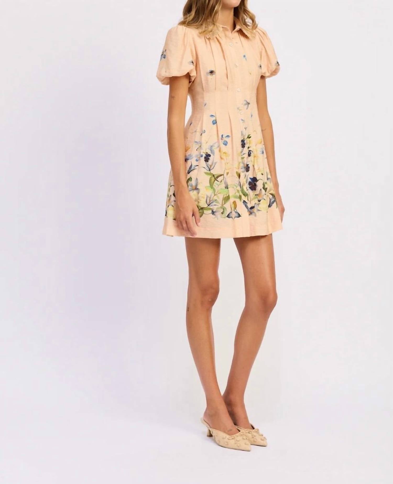 En Saison - Carrera Bubble Sleeve Dress