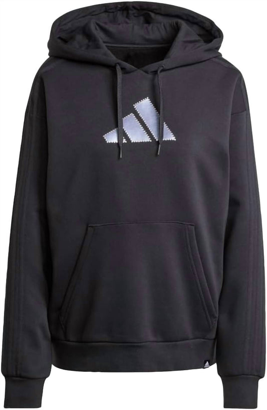 Adidas - Women's Cotton Blend Holiday Hoodie