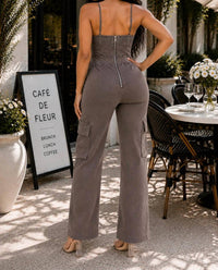 Surelymine - After Midnight Cargo Jumpsuit