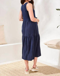 Tribal - Sleeveless Maxi Dress