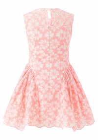 Marlo - Girl's Holly Embroidered Dress