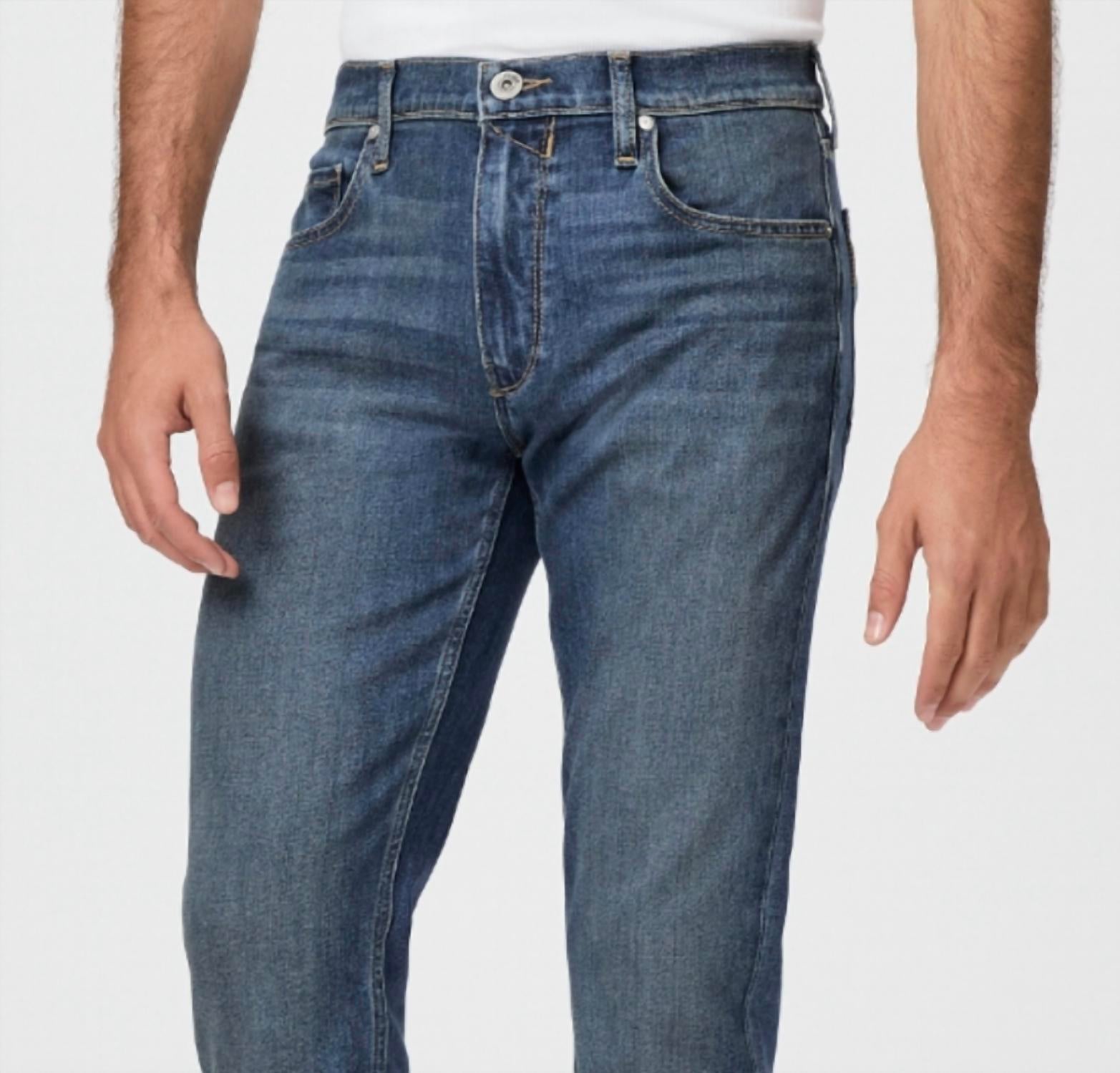 Paige - Federal Slim Straight Fit Jeans