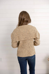 Mystree - Freckled Yarn Sweater Cardigan