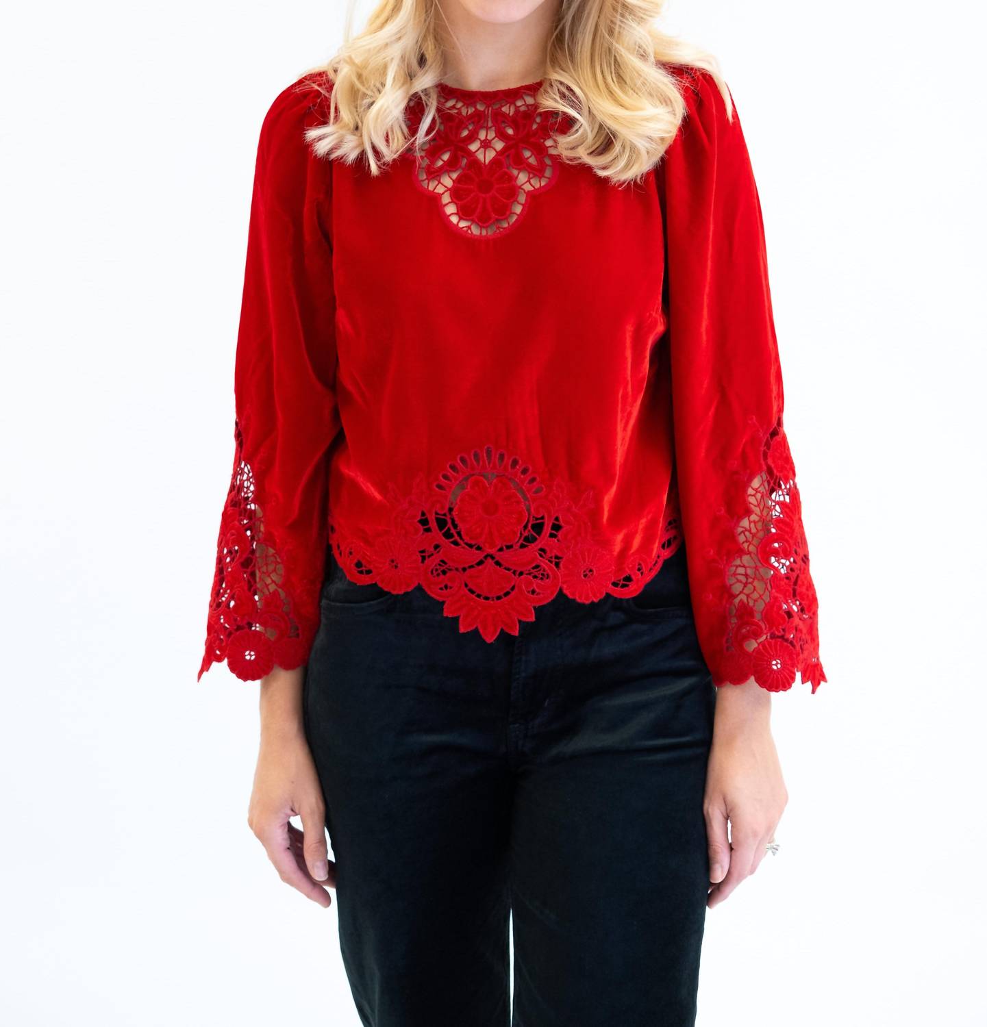 Love The Label - Alina Crew Neck Top