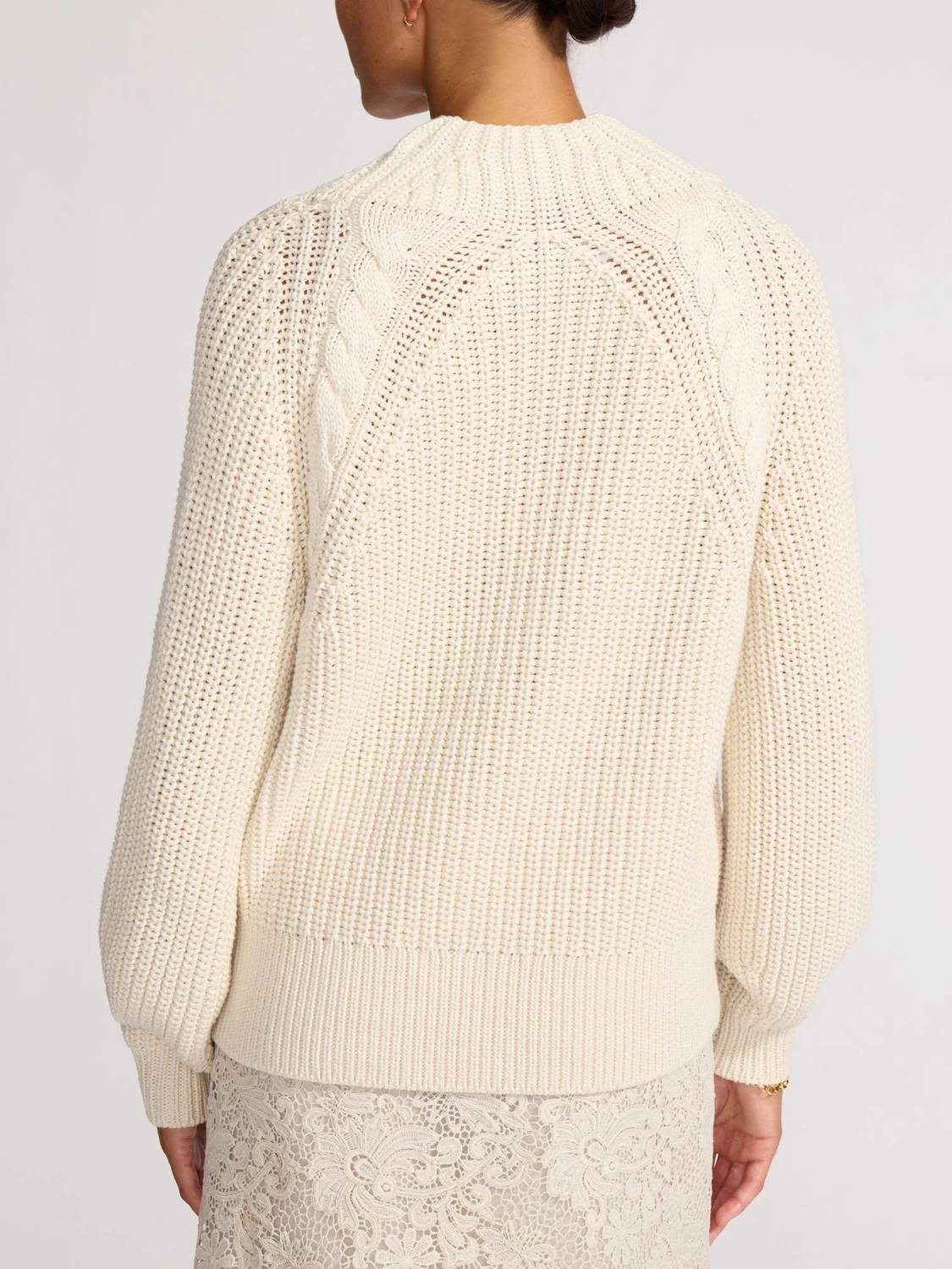Brochu Walker - Eyres Rib And Cable Stitching Sweater