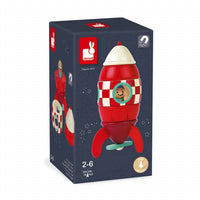 Janod - Small Magnetic Rocket Toy