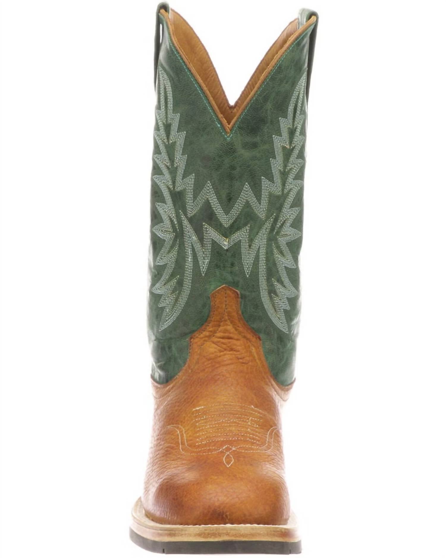 Anderson Bean Boots - Men's Tan Pull Up Leather Boot