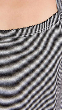 Donni. - The Jersey Stripe Spaghetti Tank