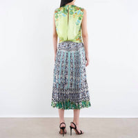 SALONI Gwen B Midi Dress in vista - women's dress - alternate view