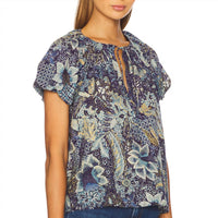Ulla Johnson Women's Issa Top in portofino - women's blouse - alternate view