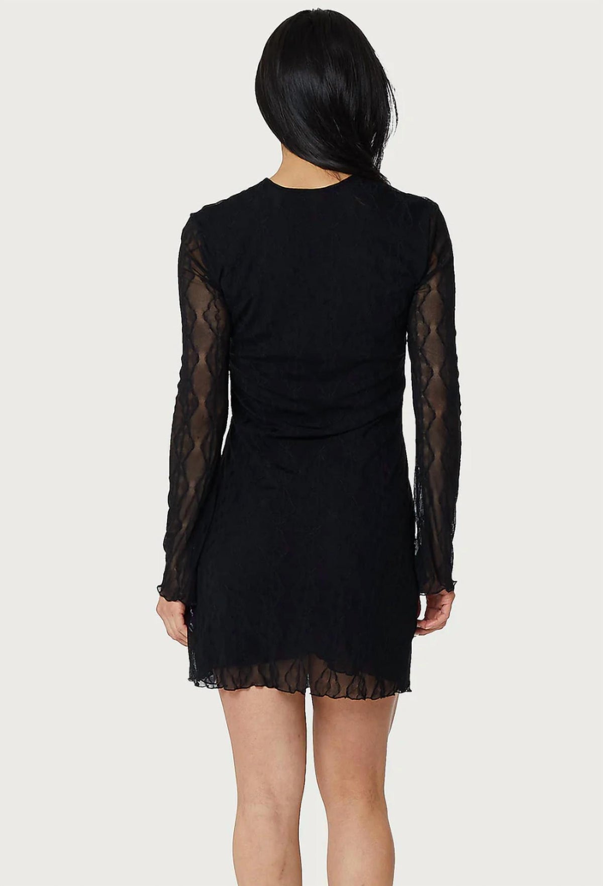 Find Me Now - Women's Mariposa Bow Mini Dress
