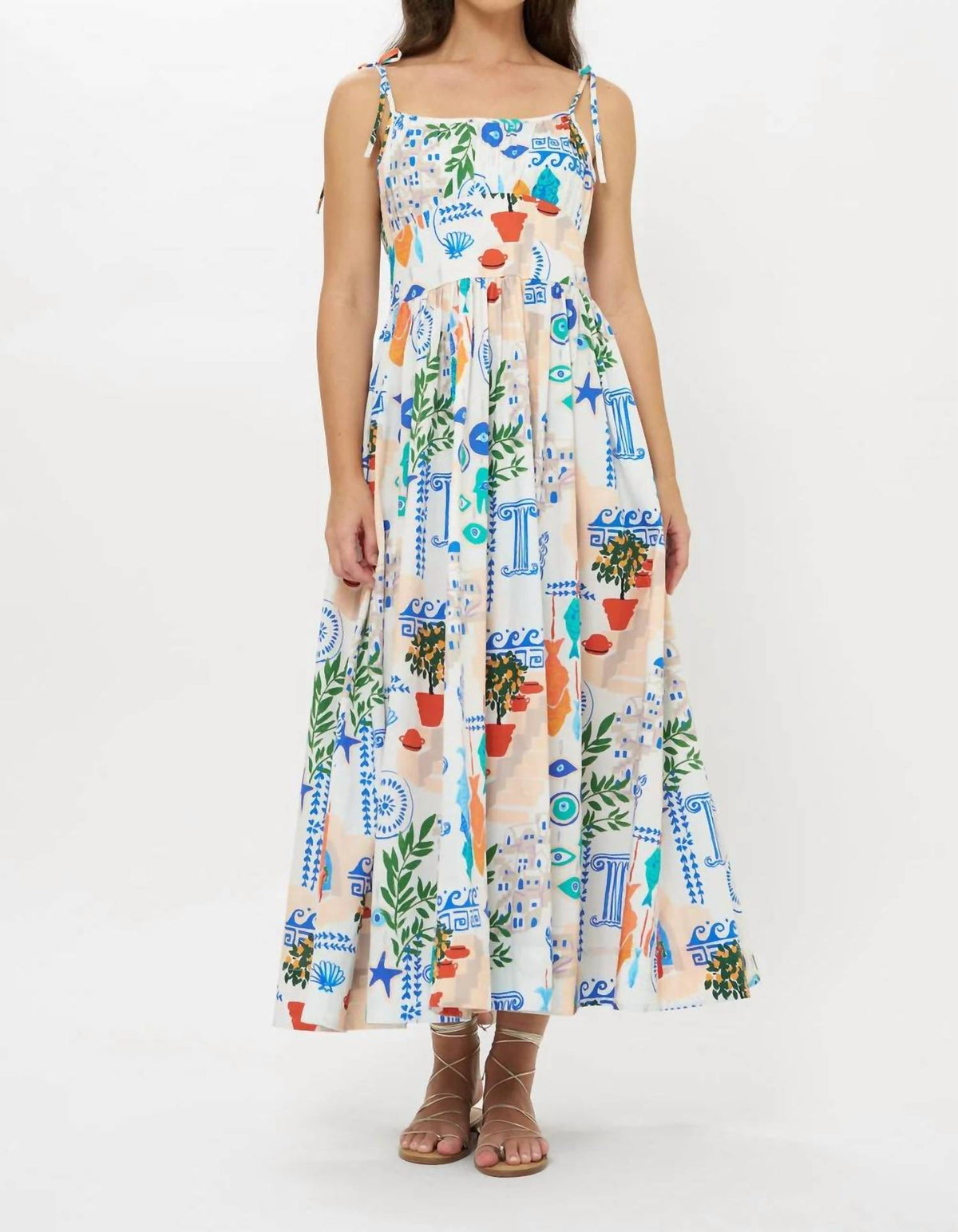 Oliphant - Scarlett A-line Maxi Dress