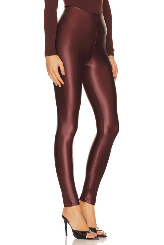 Commando - Matte Metallic Legging