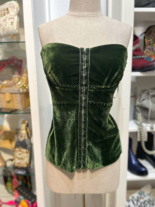 Byron Lars - VELVET BUSTIER